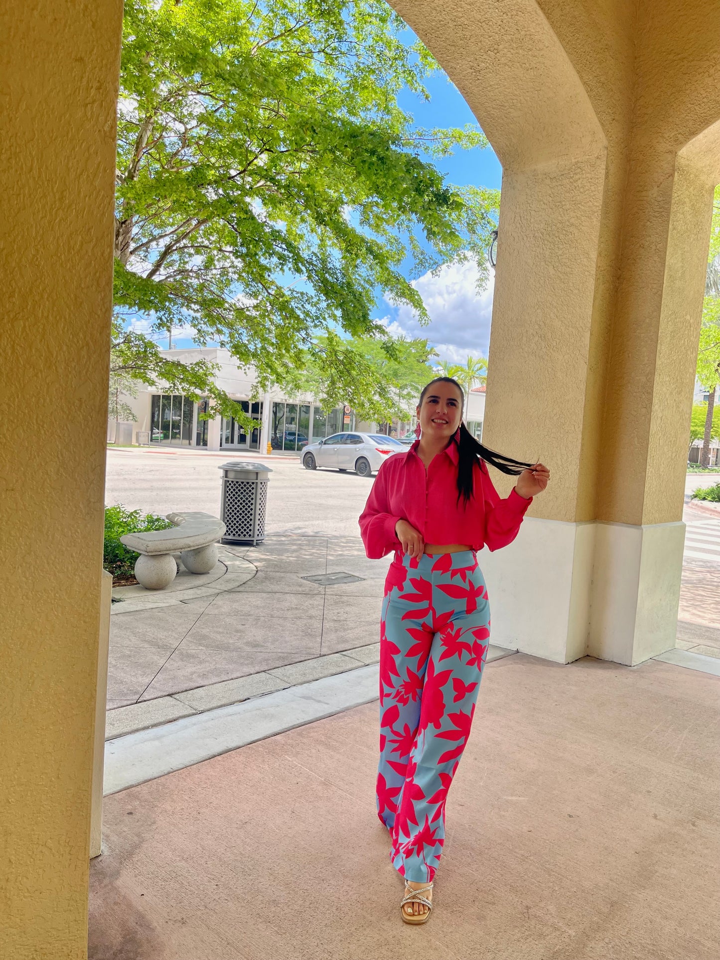 Pink Blouse